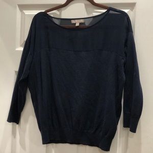 DONATING FRIDAY $5 obo - Navy Banana Republic top